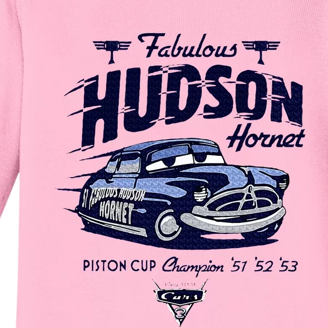 Cars Fabulous Hudson Hornet Baby Long Sleeve Bodysuit