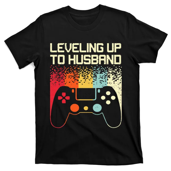 Cool Future Husband For Men Groom To Be Bachelor Gamer T-Shirt