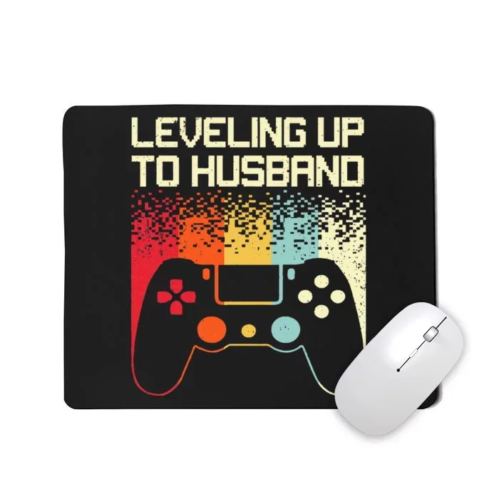 Cool Future Husband For Men Groom To Be Bachelor Gamer Mousepad