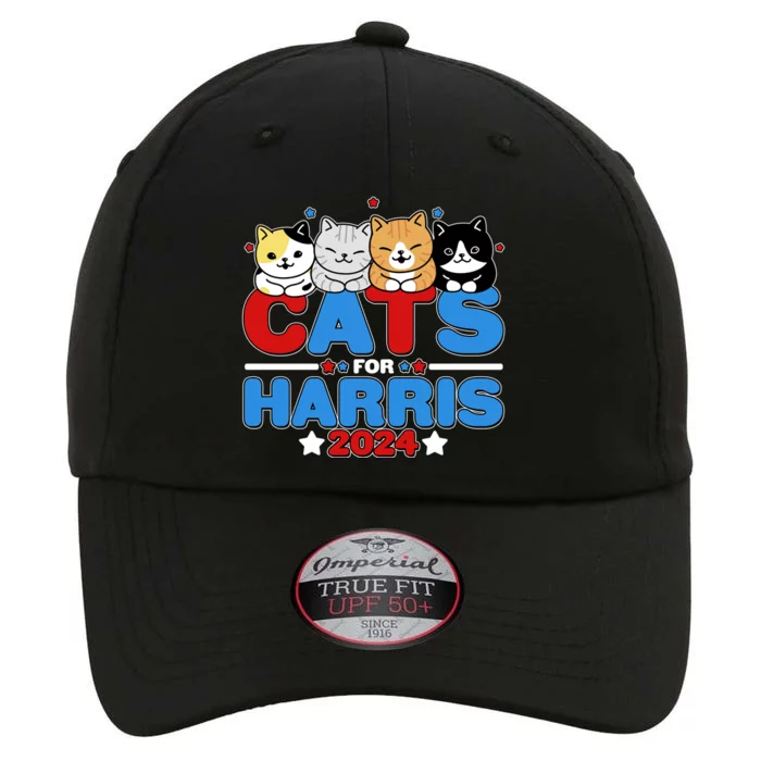 Cats For Harris Vote Kamala Harris 2024 Election The Original Performance Cap