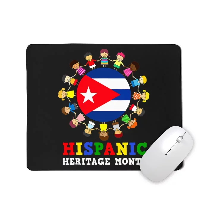 Cuban Flag Heritage Celebration Cuba Mousepad