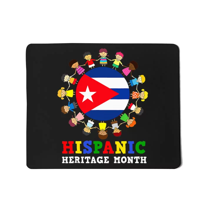 Cuban Flag Heritage Celebration Cuba Mousepad