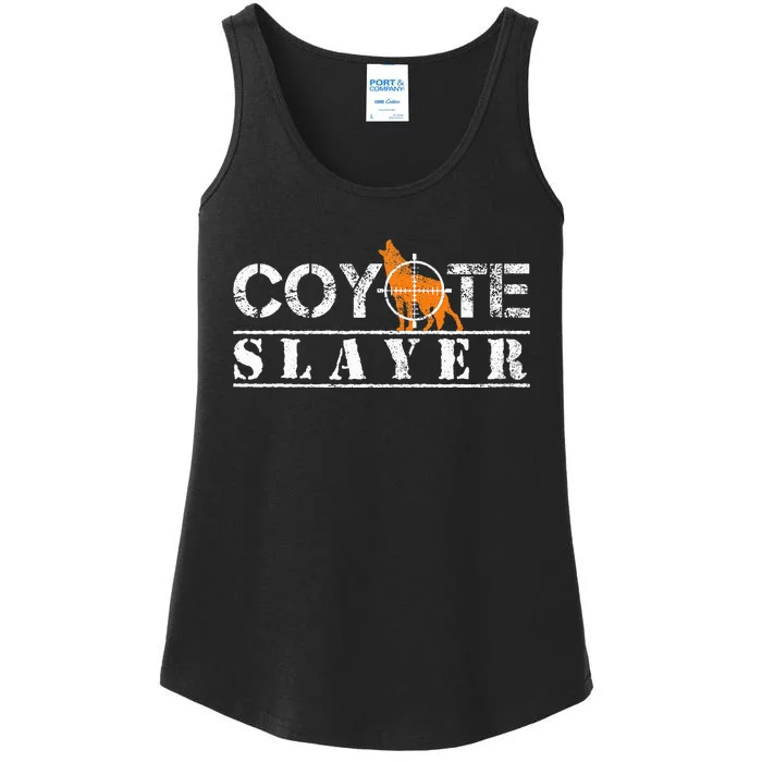 Coyote Funny Hunting Gift For Coyote Hunters Ladies Essential Tank