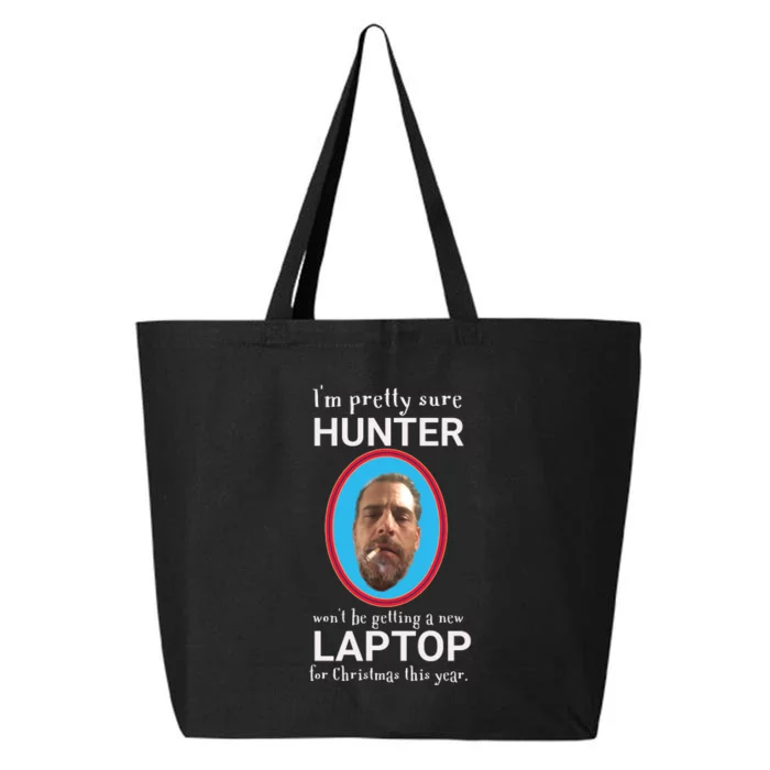 Conservative Funny Hunter Biden Christmas 25L Jumbo Tote