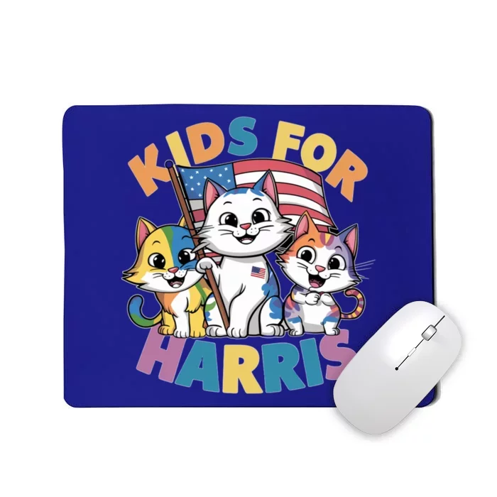 Cute For Harris Funny Cat Design Lgbt Cool Gift Mousepad