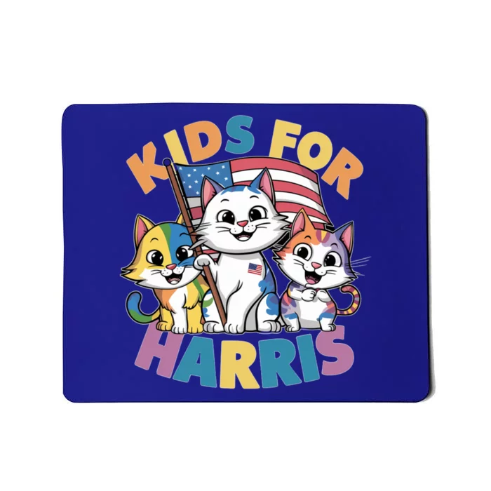 Cute For Harris Funny Cat Design Lgbt Cool Gift Mousepad