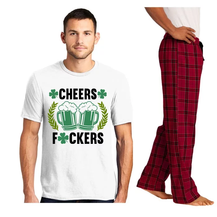 Cheers F*Ckers Hilarious St Patricks Day Pajama Set