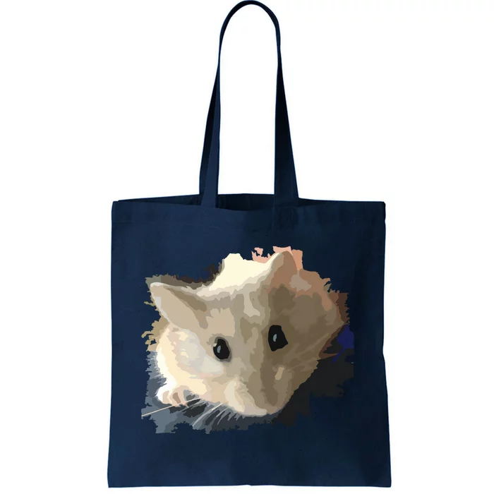 Cute Funny Hamster More Colors Tote Bag