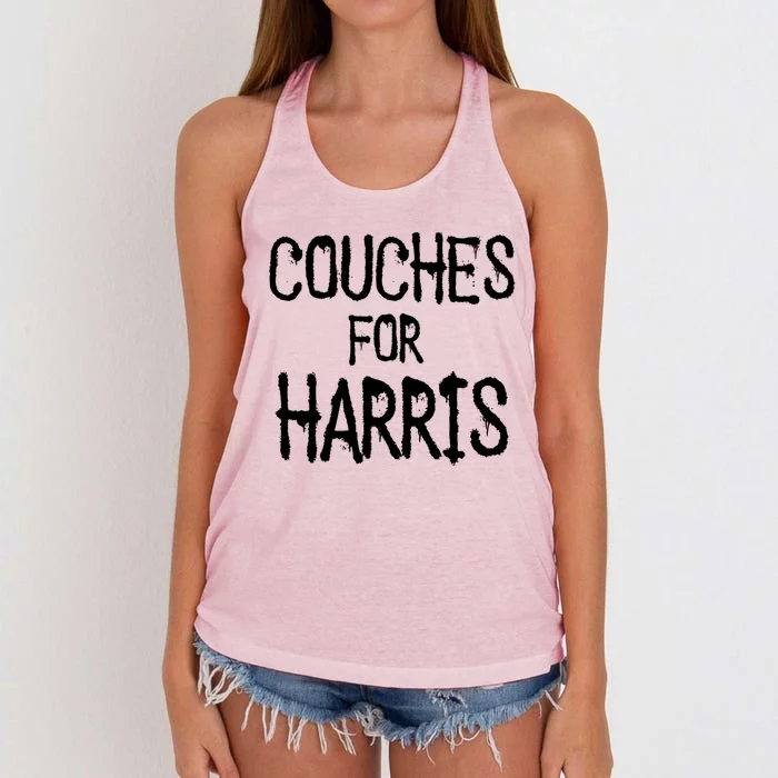 Couches For Harris Cute Gift Women's Knotted Racerback Tank