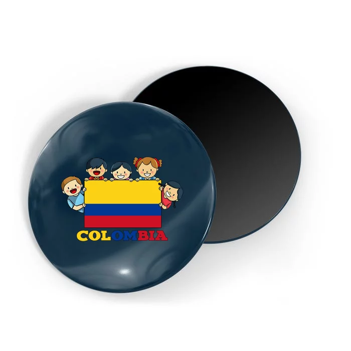 Colombia Flag Hispanic Heritage Month Colombian Magnet