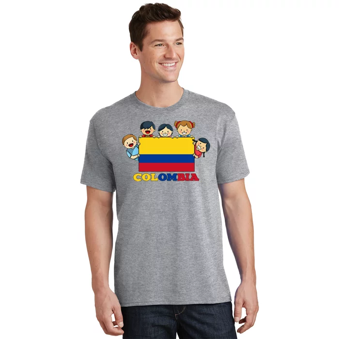 Colombia Flag Hispanic Heritage Month Colombian T-Shirt