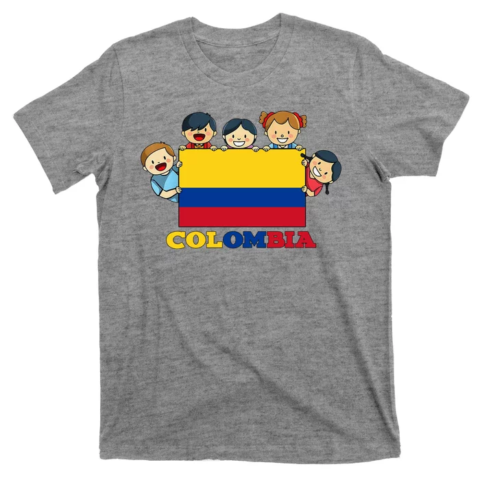 Colombia Flag Hispanic Heritage Month Colombian T-Shirt