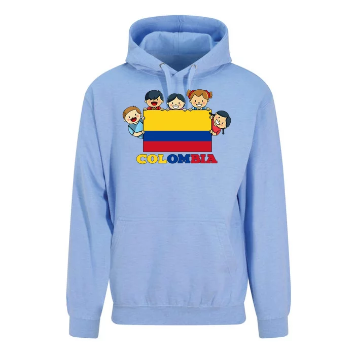 Colombia Flag Hispanic Heritage Month Colombian Unisex Surf Hoodie