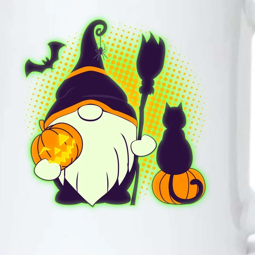 Cute Funny Halloween Gnome Black Color Changing Mug