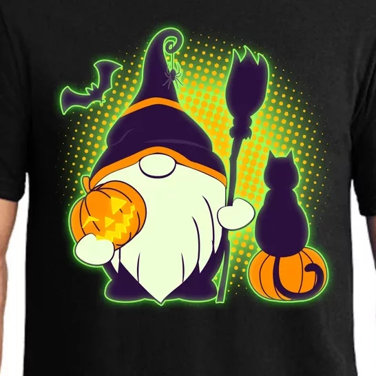 Cute Funny Halloween Gnome Pajama Set