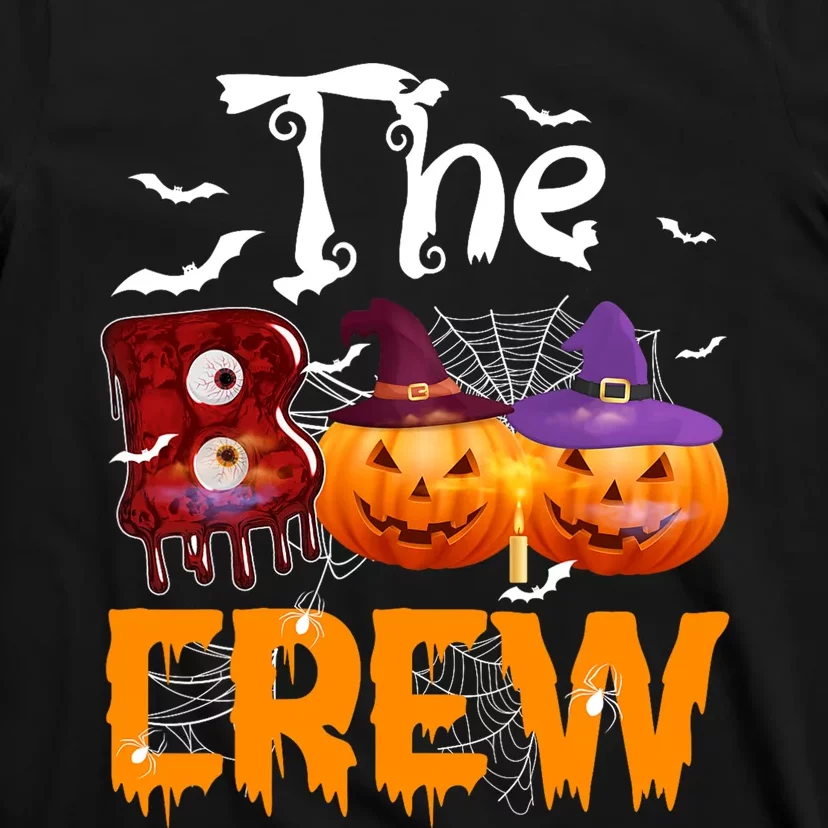 Cute Family Halloween Costume Matching Boo Crew T-Shirt