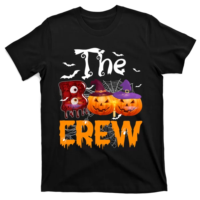 Cute Family Halloween Costume Matching Boo Crew T-Shirt