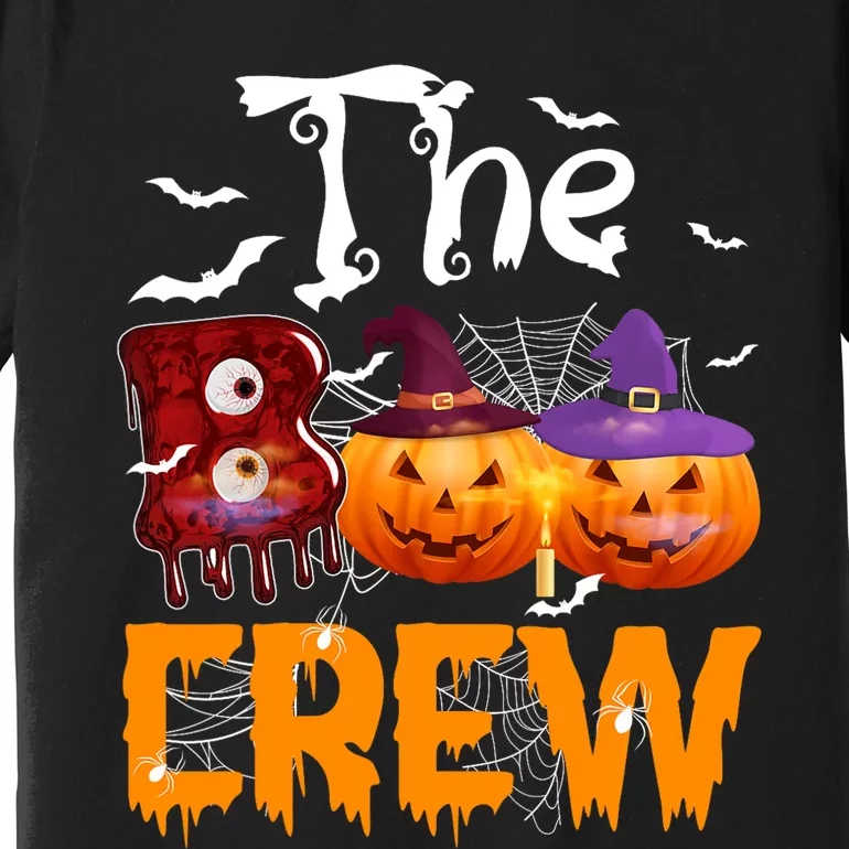 Cute Family Halloween Costume Matching Boo Crew Premium T-Shirt