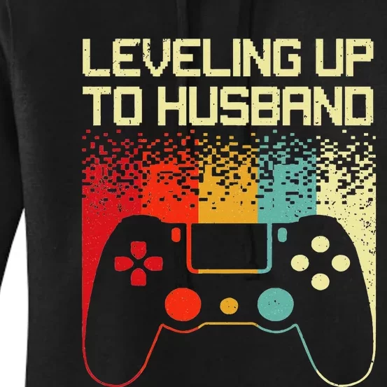 Cool Future Husband Groom To Be Bachelor Gamer Women's Pullover Hoodie