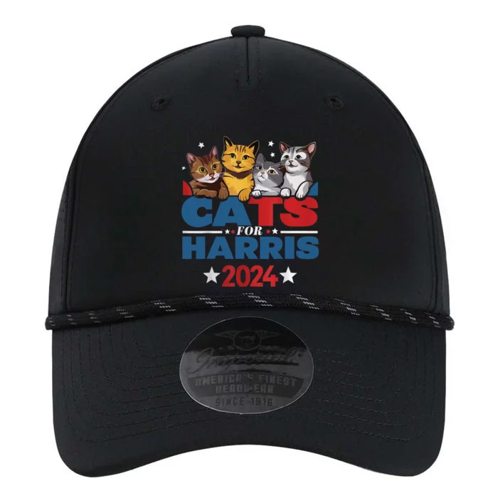 Cats For Harris 2024 Kamala Harris For President 2024 Performance The Dyno Cap