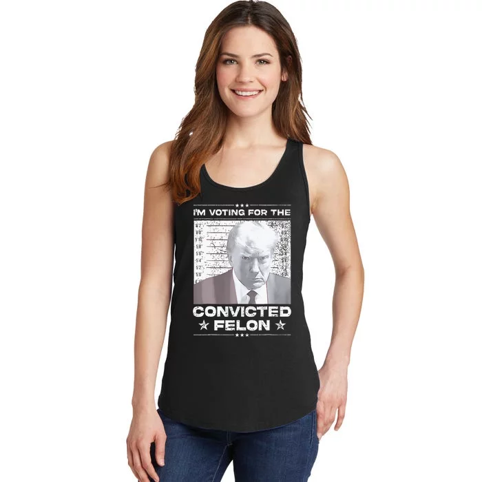 Convicted Felon IM Voting Convicted Ladies Essential Tank