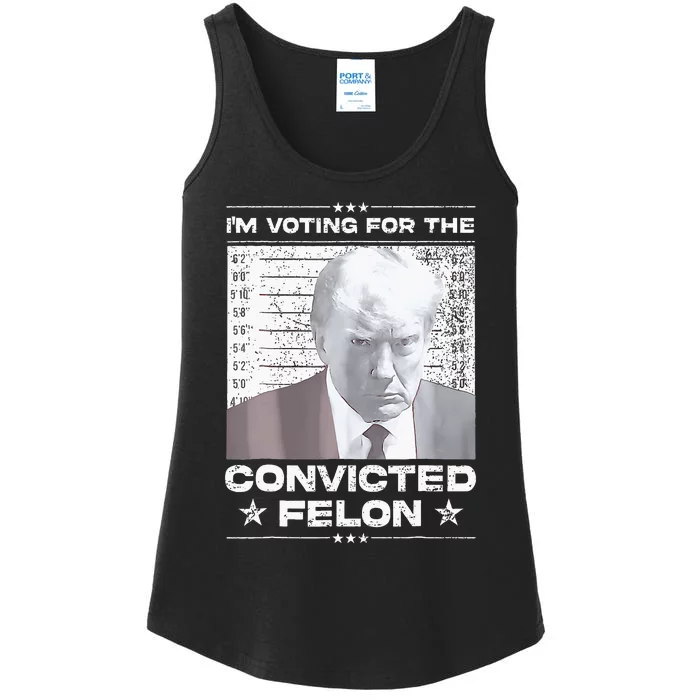 Convicted Felon IM Voting Convicted Ladies Essential Tank