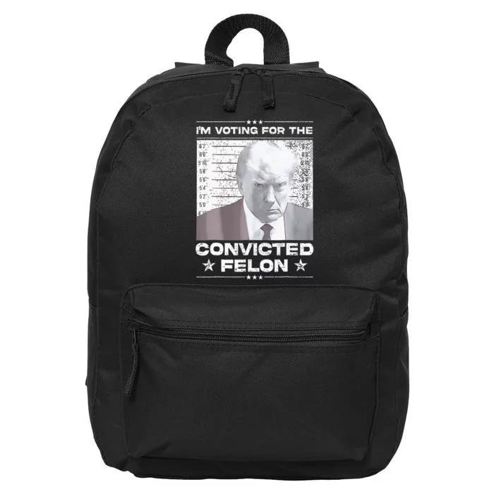 Convicted Felon IM Voting Convicted 16 in Basic Backpack