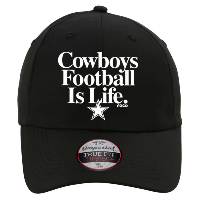 Cowboys Football Is Life Foco The Original Performance Cap