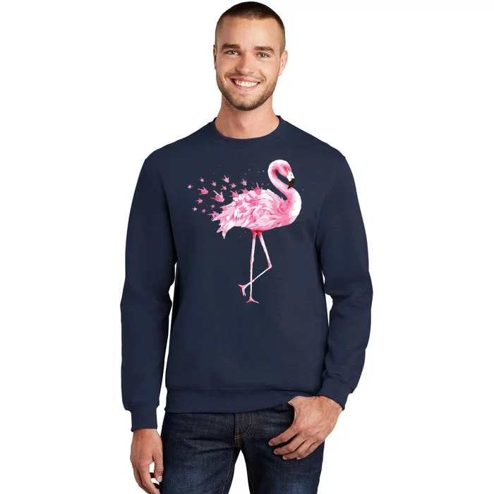 Cute Flamingo I Love You ASL American Sign Language Sweatshirt