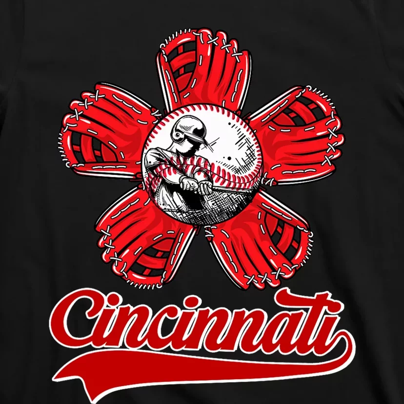 Cincinnati Flower I Love Cincinnati T-Shirt