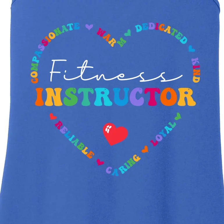 Cute Fitness Instructor Appreciati To School Funny Gift Ladies Essential Tank