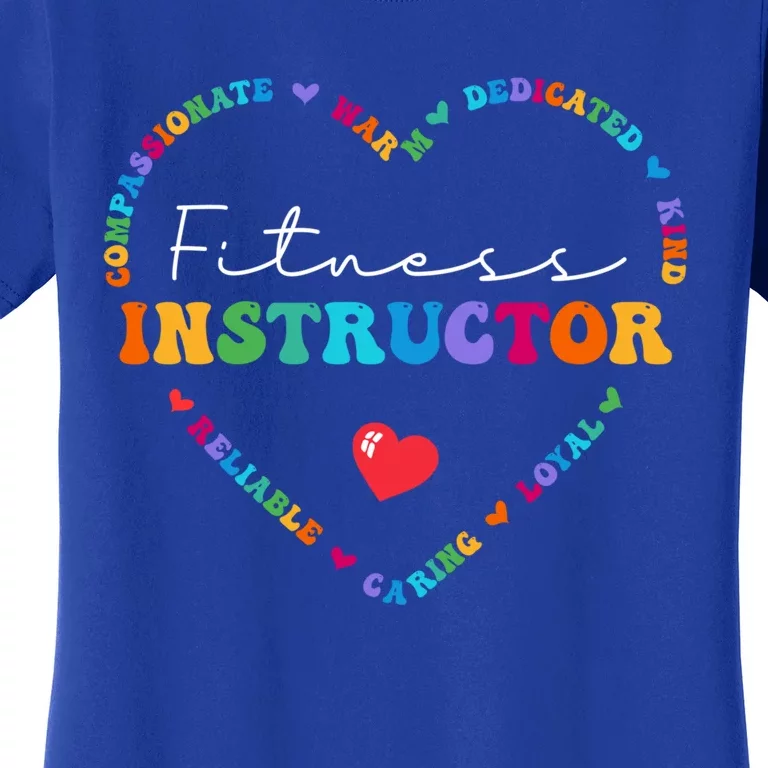 Cute Fitness Instructor Appreciati To School Funny Gift Women's T-Shirt