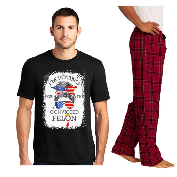 Convicted Felon IM Voting Convicted Felon Pajama Set