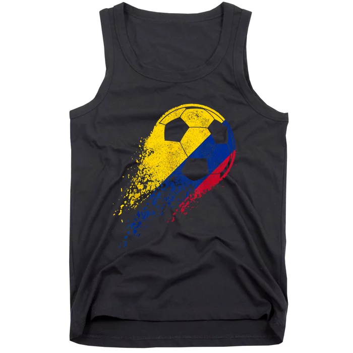 Colombia Flag Jersey Colombian Soccer Team Colombian Tank Top