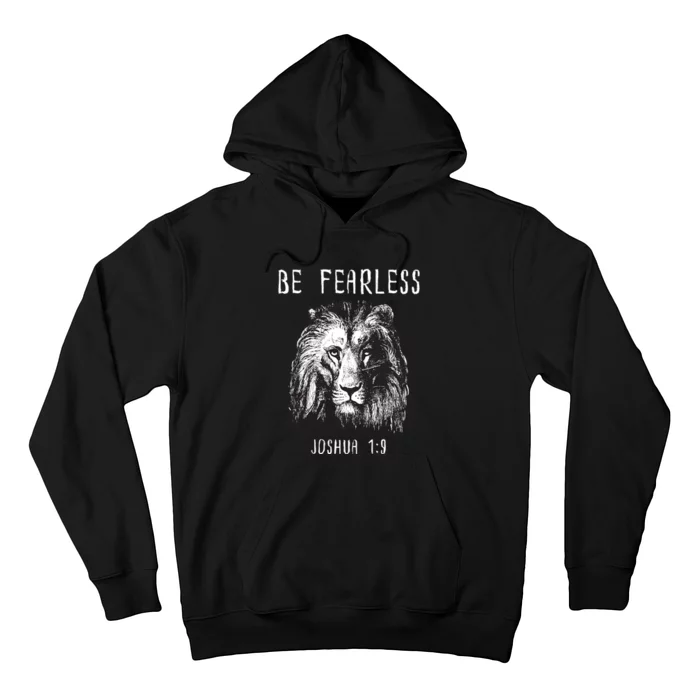 Christian Fearless Joshua 1:9 Faith Gift Hoodie