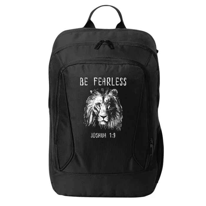 Christian Fearless Joshua 1:9 Faith Gift City Backpack