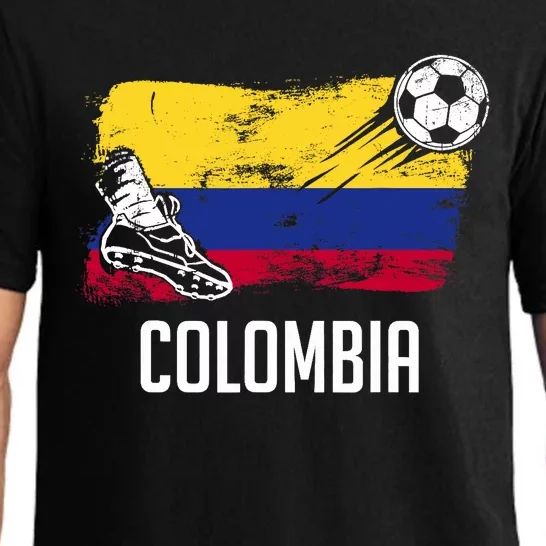 Colombia Flag Jersey Colombian Soccer Team Colombian Pajama Set