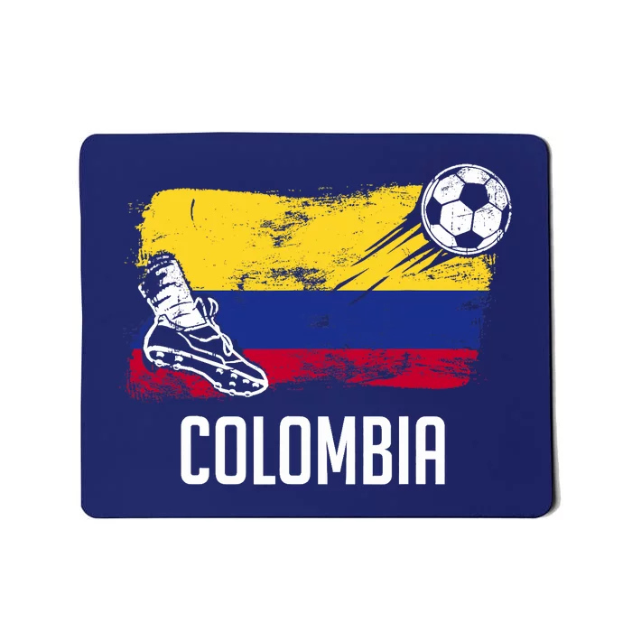 Colombia Flag Jersey Colombian Soccer Team Colombian Mousepad