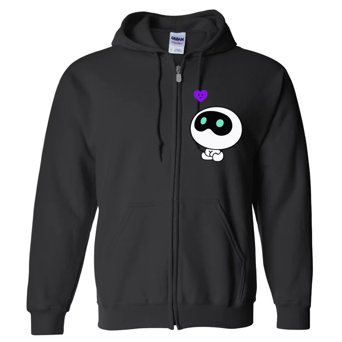 Cute Funny Jin the Astronaut Wootteo K-Pop Full Zip Hoodie