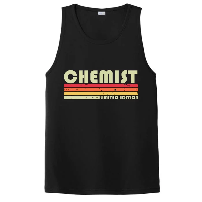 CHEMIST Funny Job Title Profession Birthday Worker Idea Performance Tank