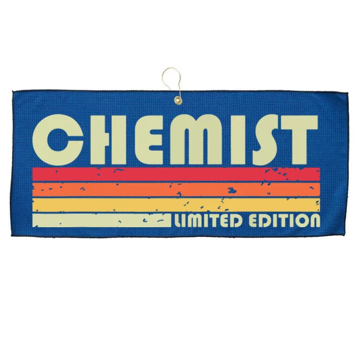 CHEMIST Funny Job Title Profession Birthday Worker Idea Large Microfiber Waffle Golf Towel