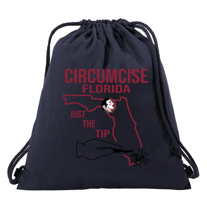 Circumcise Florida Just The Tip Drawstring Bag