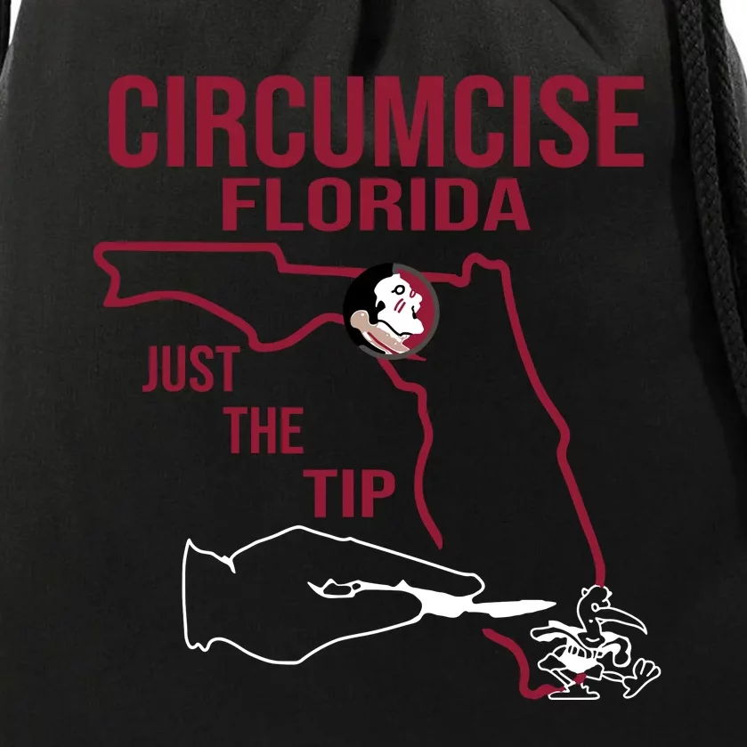 Circumcise Florida Just The Tip Drawstring Bag