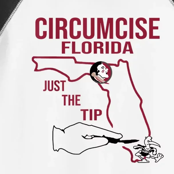 Circumcise Florida Just The Tip Toddler Fine Jersey T-Shirt