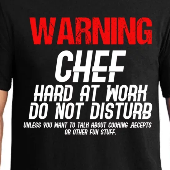 Chef Funny Joke Gift Pajama Set