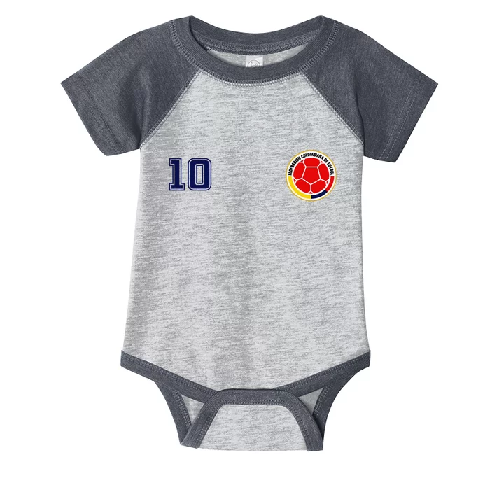 Colombia Flag Jersey Futbol Soccer Franela Colombia Infant Baby Jersey Bodysuit