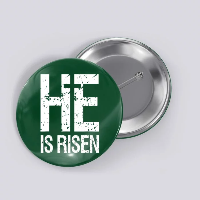 Christian Faith Jesus Christ Cross Easter Button