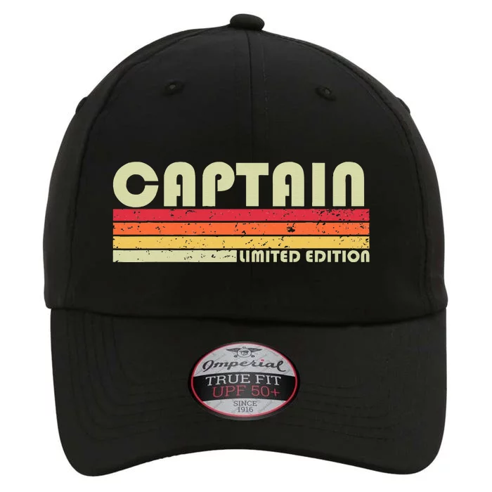 Captain Funny Job Title Profession Birthday Worker Idea The Original Performance Cap