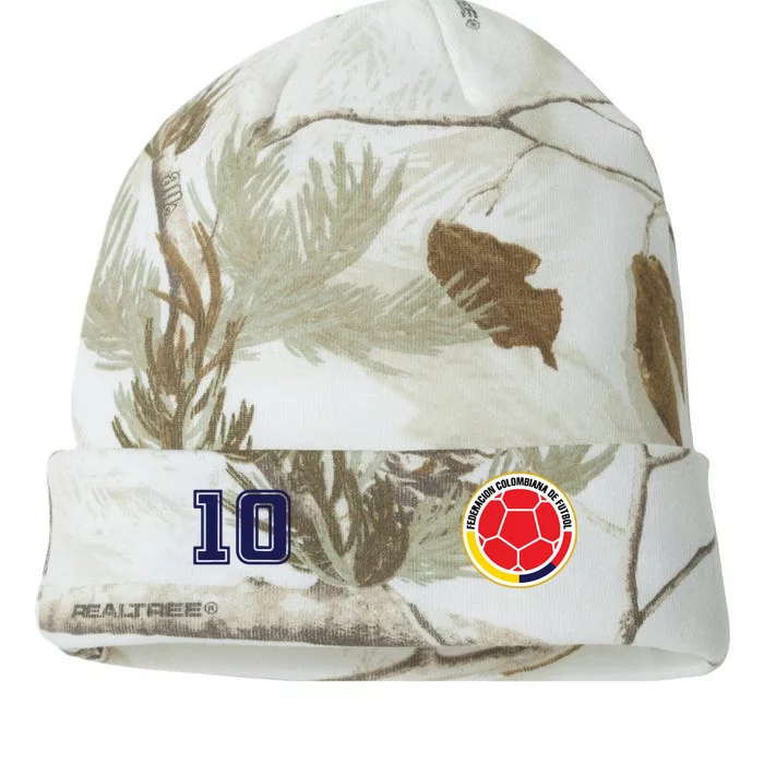 Colombia Flag Jersey Futbol Soccer Franela Colombia Kati - 12in Camo Beanie