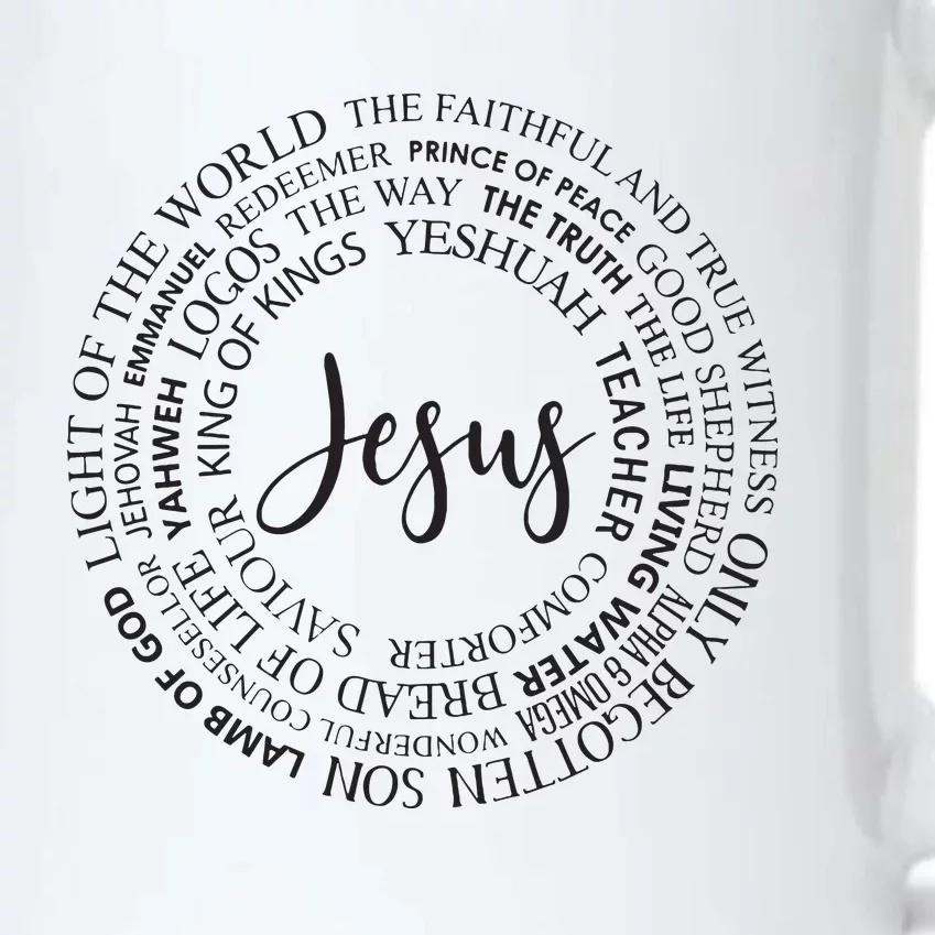 Christian Faith Jesust Gift For Men And Women Black Color Changing Mug